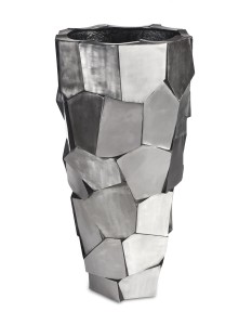 Donica ozdobna Waza Udedom - Stal (średnia)